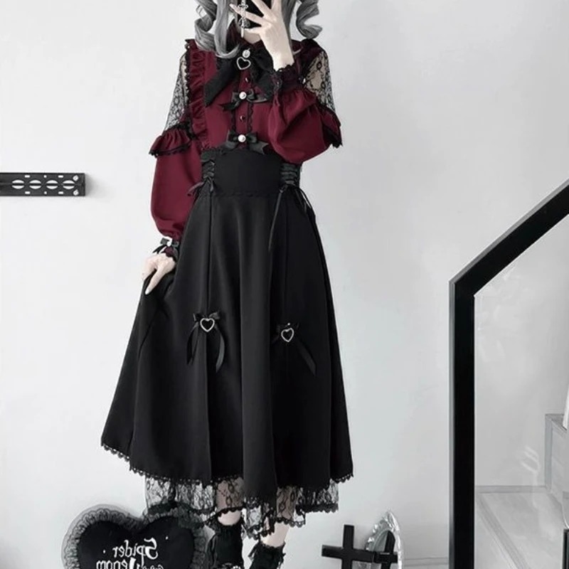 Jirai Kei JK Gonna Uniforme Co - Lace Dress recensione e prezzo