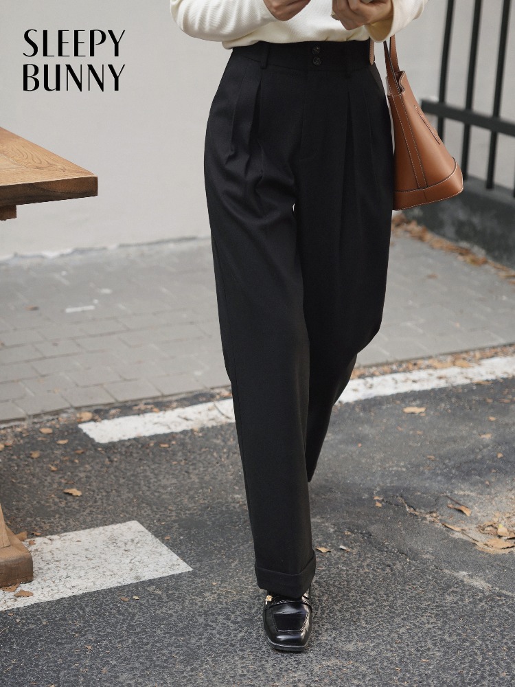 Pantaloni a vita alta in lana  - Tailored Trouser Wide recensione e prezzo