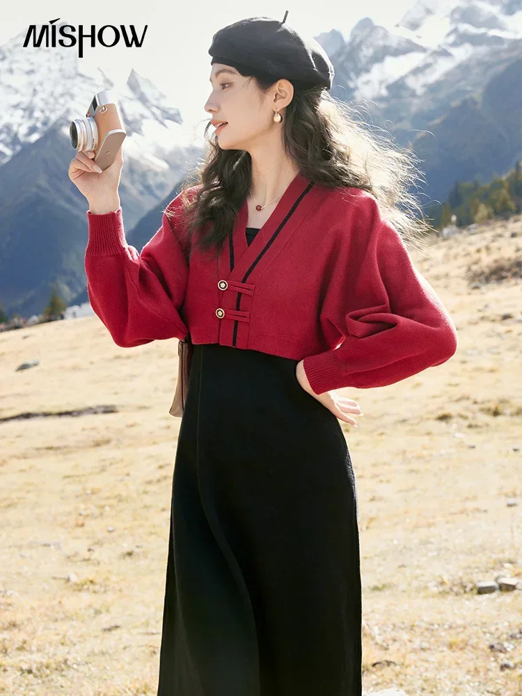 MISHOW abito maglione con mani - Midi Dress recensione e prezzo