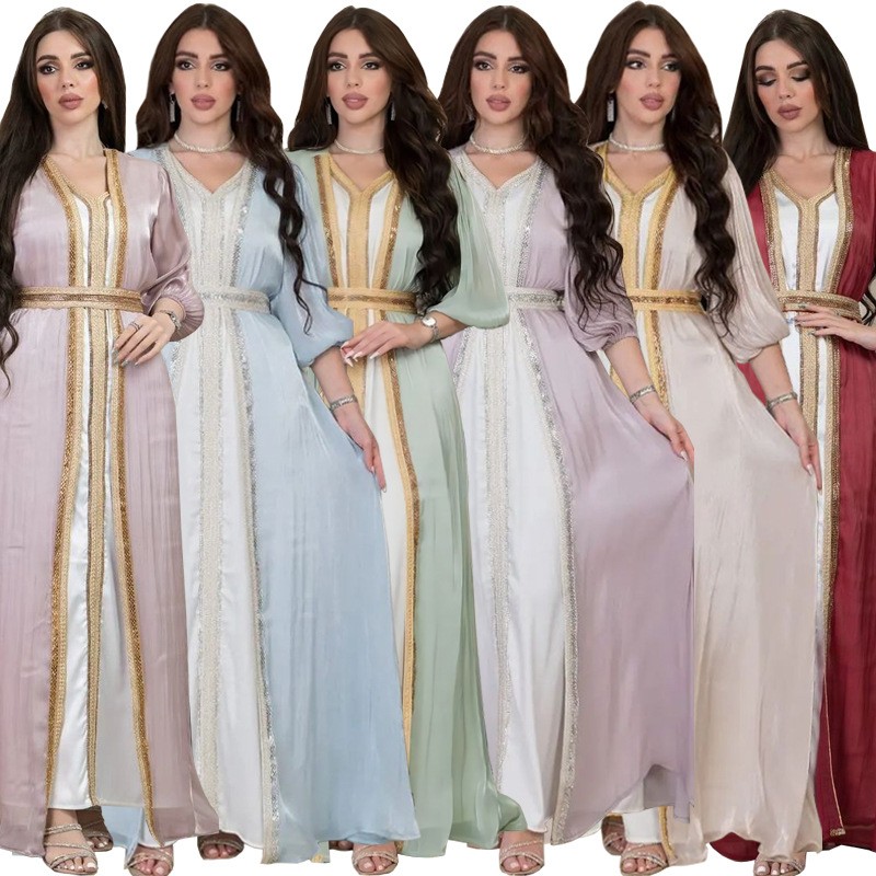 Abito da sera in raso con pail - Evening Gown recensione e prezzo